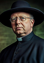 Человек в проулке