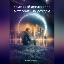 Каменный истукан под метеоритным дождем