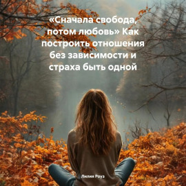 Сначала свобода, потом любовь. Как построить отношения без зависимости и страха быть одной