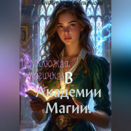 Неуклюжая магичка, в академии магии.