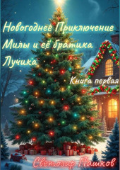 Новогоднее приключение Милы и её братика Лучика.