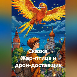 Сказка. Жар-птица и дрон-доставщик.
