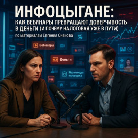 Инфоцыгане: как вебинары превращают доверчивость в деньги (и почему налоговая уже в пути)