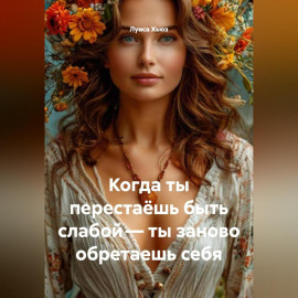 Когда ты перестаёшь быть слабой – ты заново обретаешь себя