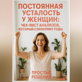Постоянная усталость у женщин: чек-лист анализов, который сэкономит годы