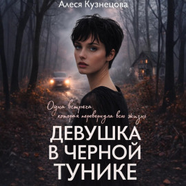 Девушка в черной тунике