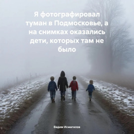 Я фотографировал туман в Подмосковье, а на снимках оказались дети, которых там не было