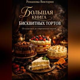 Большая книга бисквитных тортов: от классики до современных вкусов