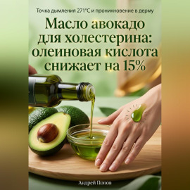 Масло авокадо для холестерина: олеиновая кислота снижает на 15%