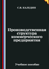 Производственная структура коммерческого предприятия