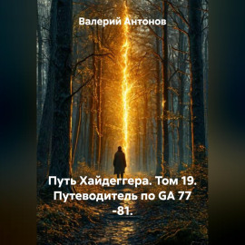 Путь Хайдеггера. Том 19. Путеводитель по GA 77 -81.