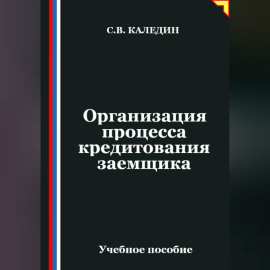 Организация процесса кредитования заемщика
