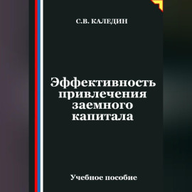 Эффективность привлечения заемного капитала