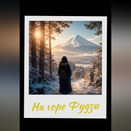 На горе Фудзи