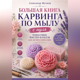 Большая книга карвинга по мылу с нуля. Пошаговые мастер-классы для детей и взрослых