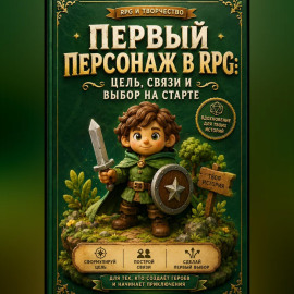 Первый персонаж в RPG: цель, связи и выбор на старте