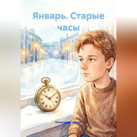 Январь. Старые часы