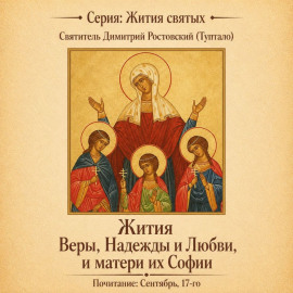 Жития святых мучениц Веры, Надежды и Любви, и матери их Софии