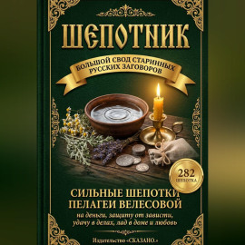 Шепотник. Большой свод старинных русских заговоров: 282 шепотка скорой помощи на деньги, защиту от зависти, удачу в делах, лад в доме и любовь