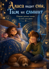 Книга 1. Алиса видит сны, Тим их слышит. Сборник уютных сказок на ночь для двоих. Преимущественно для слабовидящих детей