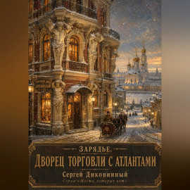 Зарядье. Дворец торговли с атлантами